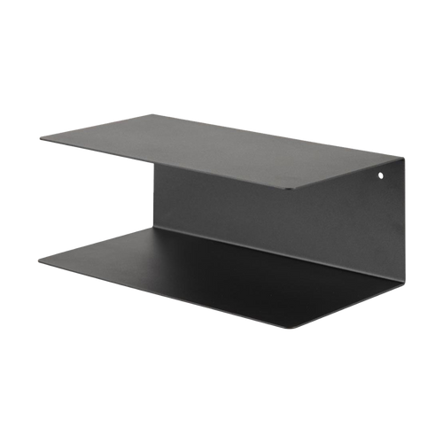 Lisomme Yara metalen wandplank zwart - 35 x 20 cm - vtwonen shop