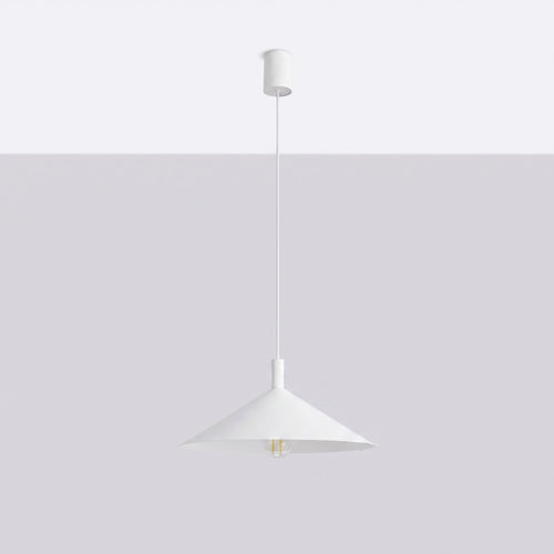 Sollux Lighting Hanglamp NOX 40 wit - 40x40x135cm