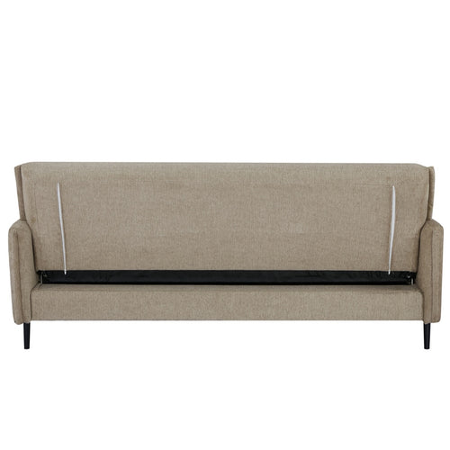 Giga Meubel Slaapbank Torvi - Taupe Stof - 200x85x87cm - vtwonen shop