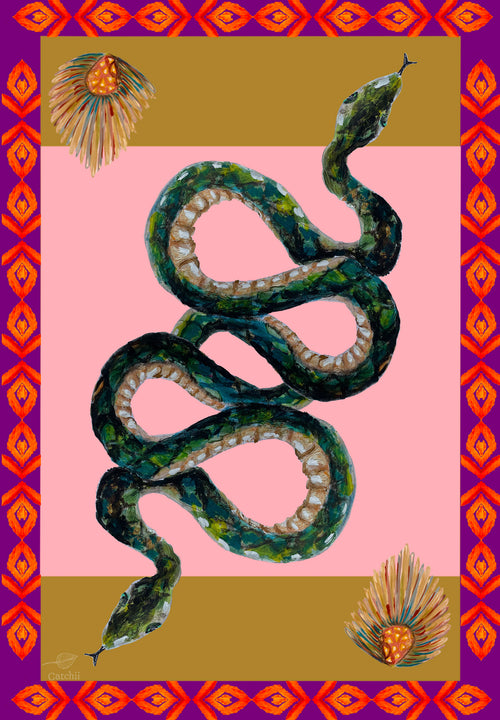 Catchii Placemat Sizzling snake - vtwonen shop