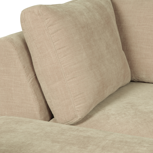 vtwonen hoek bank element Family - Polyester - Zand - 85x96x96