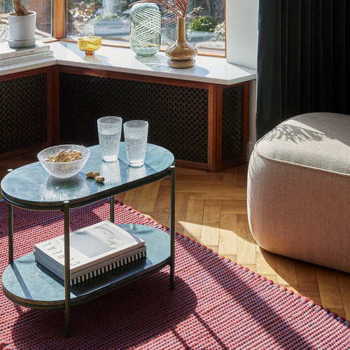 Hübsch vaas Swirl - glas - ø15xh28cm - vtwonen shop