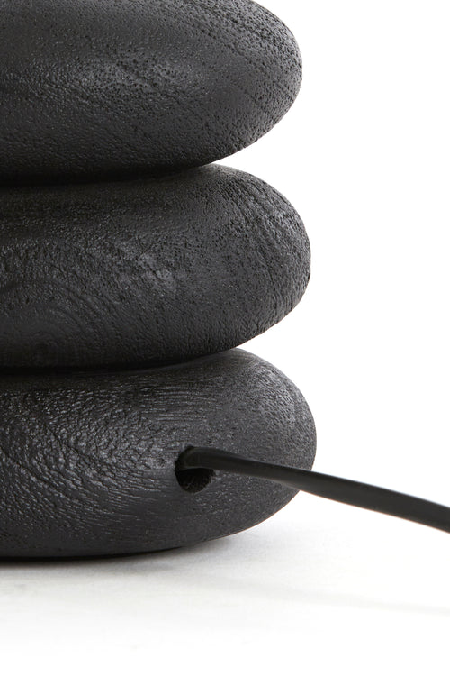 Light & Living lampvoet BUDONGO - Ø12x12cm - zwart - vtwonen shop