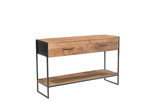 Livingfurn wandtafel Elin - 120cm - bruin
