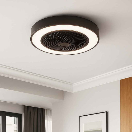 Freelight plafondventilator Fiato - 1 lichts - 51  x 20.5   cm - zwart - vtwonen shop