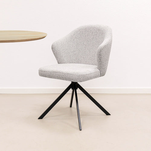 Kick draaistoel Liz - Grijs - vtwonen shop