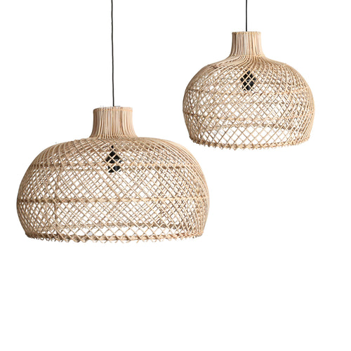 Raw materials hanglamp Maze L - naturel - 57x57x36 cm - vtwonen shop