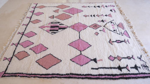 AFK Living vloerkleed Berber - handgemaakt - Wol - 140 x 200 cm