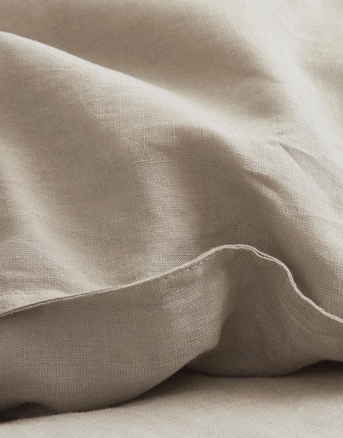 Marc O'Polo Valka dekbedovertrek - Lits-Jumeaux - 240x200/220 cm - Oatmeal