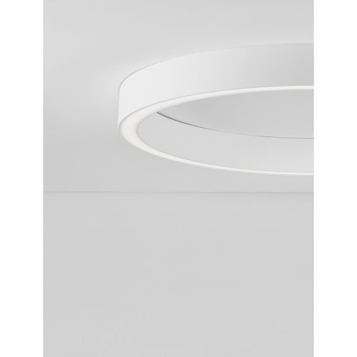 Nova Luce STING Geïntegreerde LED-plafondlamp, halfverzonken, zandwit, Triac dimbaar, 50W, 2968lm, 3000K