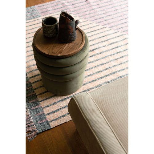 Dutchbone Hampton Vloerkleed 160x230 Lila - vtwonen shop