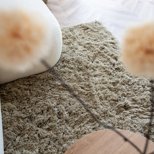 Interieur05 vloerkleed Pilo - hoogpolig - groen - 240 x 340 cm