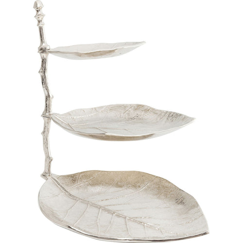 Kare Design Woonaccessoires sieradenhouder blad zilver