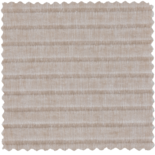 WOOOD zits bank Rodeo - Ribstof - Ecru - 85x190x86