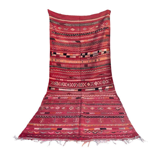 AFK Living vloerkleed Berber - handgemaakt - Wol - 169 x 364 cm - vtwonen shop