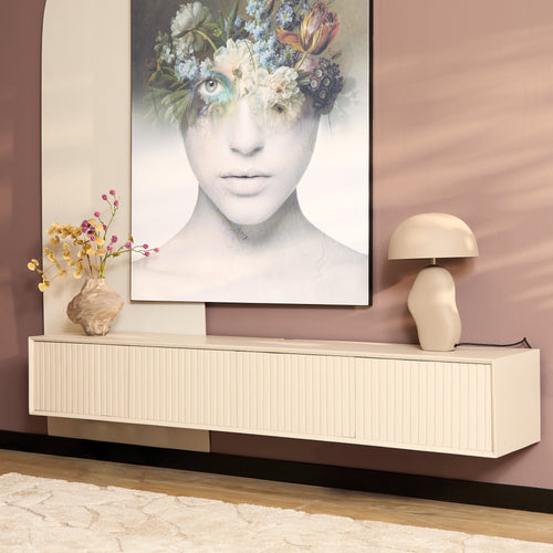 Starfurn  tv meubel Madison - beige - 35x200x30cm