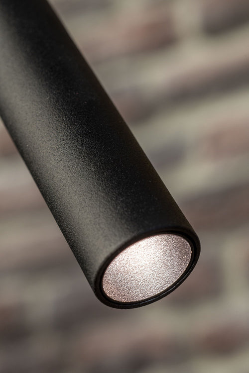 Artdelight vloerlamp Kansas - 1 lichts - 25  x 140   cm - zwart - vtwonen shop