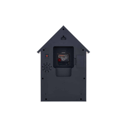 Karlsson wandklok Dog House - geel - 11.5x26.5x36.5cm
