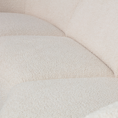 WOOOD 1-zits element Coco - Polyester - Creme - 70x73x72
