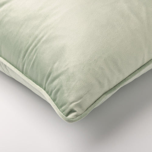FINN - Kussenhoes 45x45 cm - velvet - effen kleur - Jadeite - lichtgroen