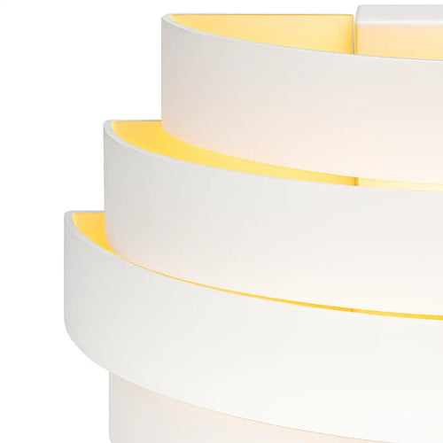 Highlight wandlamp Scudo - 1 lichts - 12.5  x 12.5   cm - wit goud - vtwonen shop