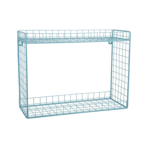 Present Time wanddecoratie Reja - blauw - 15x40x30cm - vtwonen shop