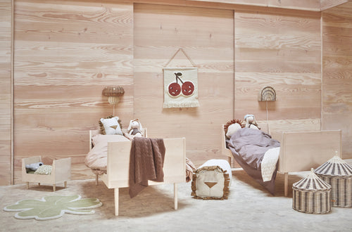 OYOY Matras en kussen voor poppen  - organisch katoen - vtwonen shop