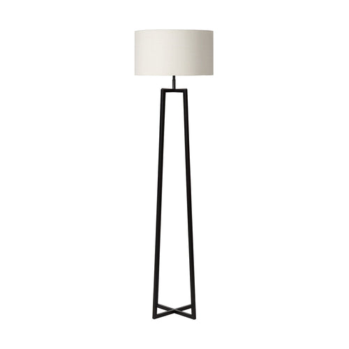Atmooz vloerlamp Potsdam - zwart - Ø 46 x H 168 cm - E27