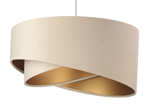 bpskoncept hanglamp Galaxy Elegant - beige-goud - Ø50 cm