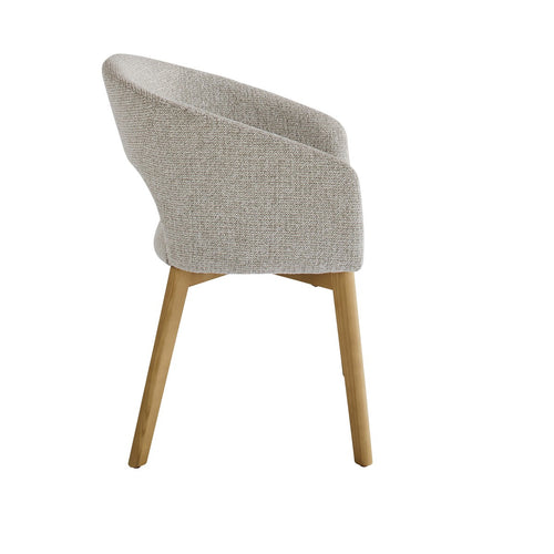 Signature - INES Eetkamerstoel - Beige - 79x54x57 cm