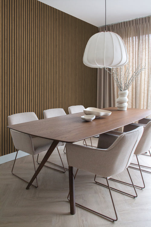 Sanders & Sanders behang houten wandpanelen 3d bruin - 50 x 900 cm - 935279 - vtwonen shop