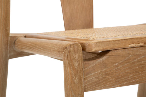 Mauro Ferretti Set van 2 stoelen - 56x53x76 cm - Bruin