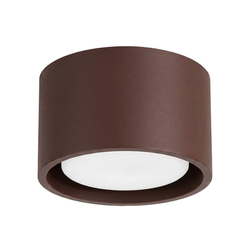 Sollux Lighting Plafondlamp MODO 1 bruin Gx53 - 10x10x6cm