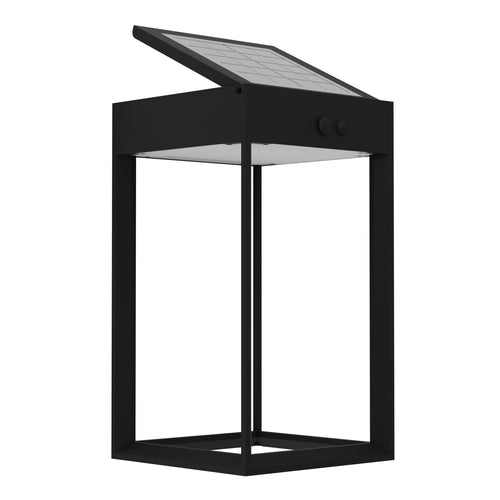 EGLO solar wandlamp buiten Suzzara - led - 25 cm - zwart - vtwonen shop