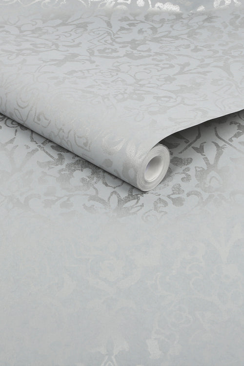 Next vliesbehang Majestic Damask grijs 10mx52cm