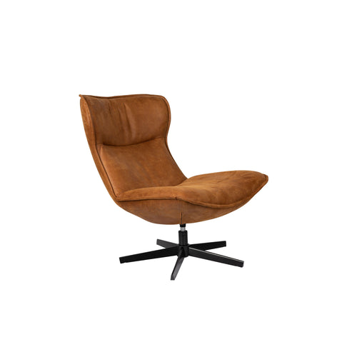 Housecraft living John Fauteuil Cognac - Bruin - vtwonen shop