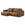 LaMiaSofa hoekbank links Perugia - textuurstof - grijs - 240x149x82