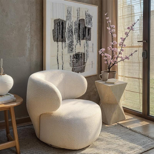 Kare Design Bijzettafel Travertino Triangle - vtwonen shop