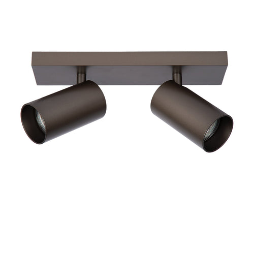 Atmooz plafondlamp Era 2 - brons - 28 x 13 x H 12 cm - GU10
