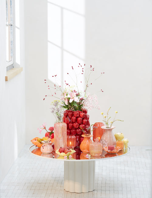 Light & Living vaas BELLPEPPER - 35x33x47cm - rood - vtwonen shop