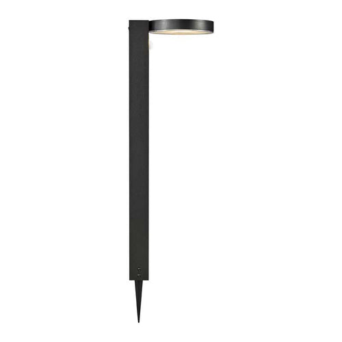 Nordlux Rica Lantaarn Buiten - Sensor & Solar - LED - 3000K - IP44 - Zwart