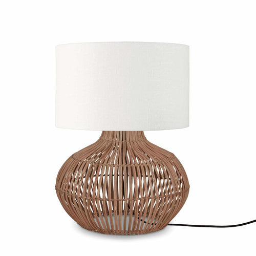 GOOD&MOJO tafellamp Kalahari - wit - Ø47cm - vtwonen shop