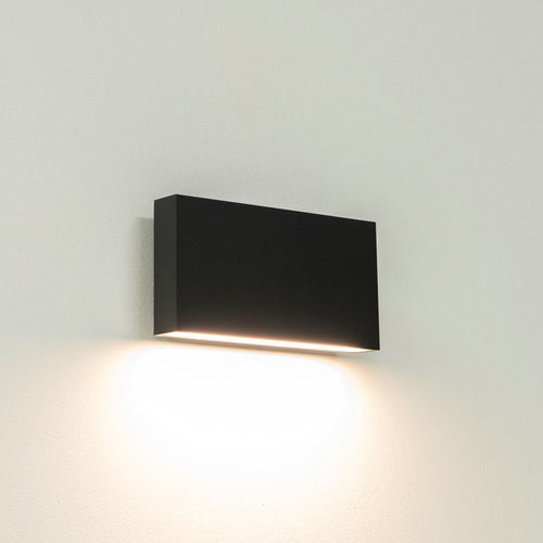 Artdelight Wandlamp Box 1L - Zwart