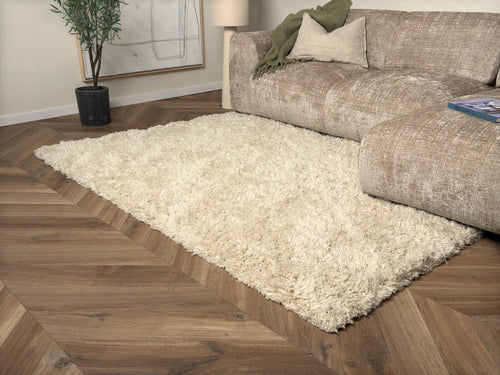 Interieur05 vloerkleed Pilo - hoogpolig - ivoorwit - 80 x 150 cm - vtwonen shop