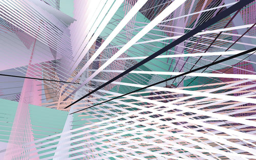 Sanders & Sanders fotobehang grafisch multicolor - 400 x 250 cm - 611894 - vtwonen shop