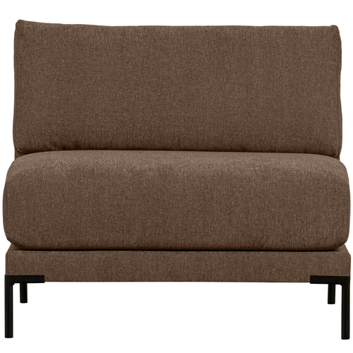 vtwonen loveseat bank element Couple - Polyester - Chocolade Bruin - 89x100x100 - vtwonen shop