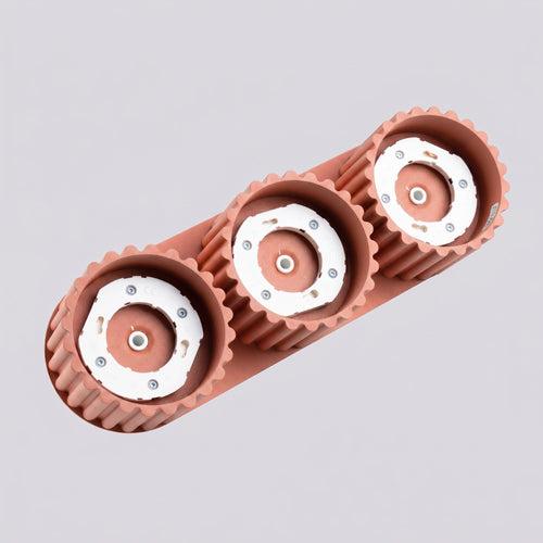 Sollux Lighting Plafondlamp AURA 3 perzik Gx53 - 32,5x10x8cm