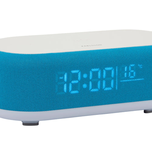 Karlsson wekker Vogue - blauw - 19.8x9.8x7cm - vtwonen shop