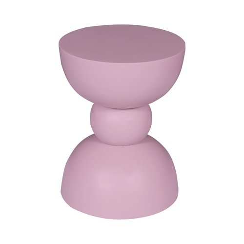 Starfurn  bijzettafel Jon - roze - 30x30x40cm