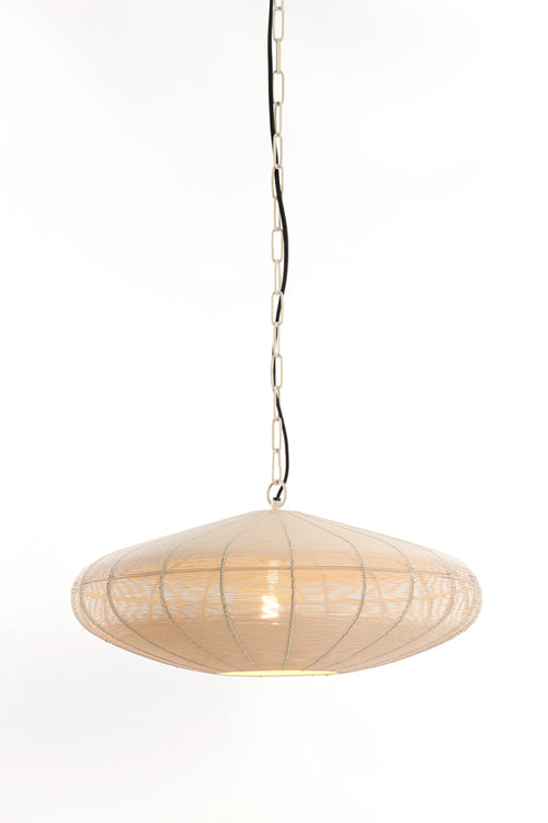 Light & Living hanglamp BAHOTO - wit - Ø51x20cm